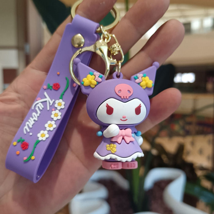 Wholesale PVC Cartoon Doll Keychain JDC-KC-KuangK020