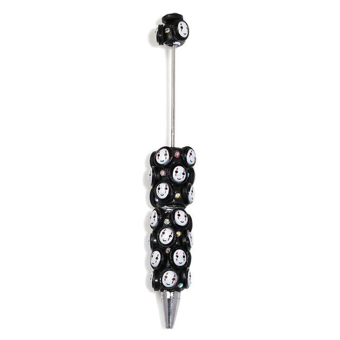 Wholesale Fashion Cartoon Bear Ballpoint Pen Resin Bead DIY Craft Gift minimum quantity: 5
