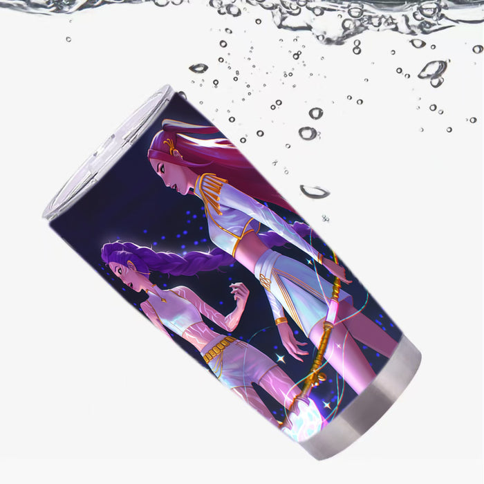 Wholesale 20oz K-pop Cartoon Print Stainless Steel Insulated Cup