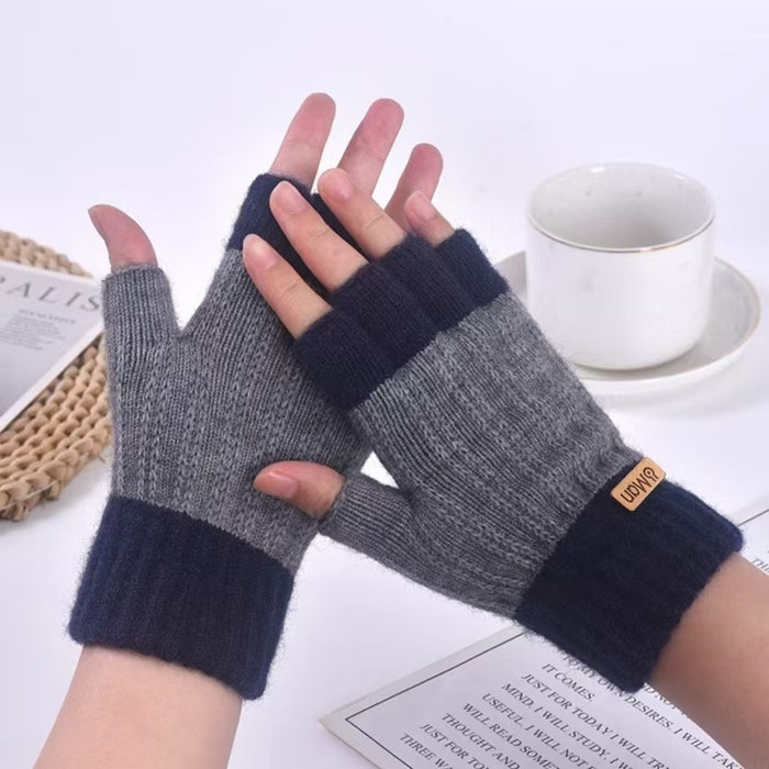 Wholesale Writing Gloves Knitted Warm  Finger Gloves