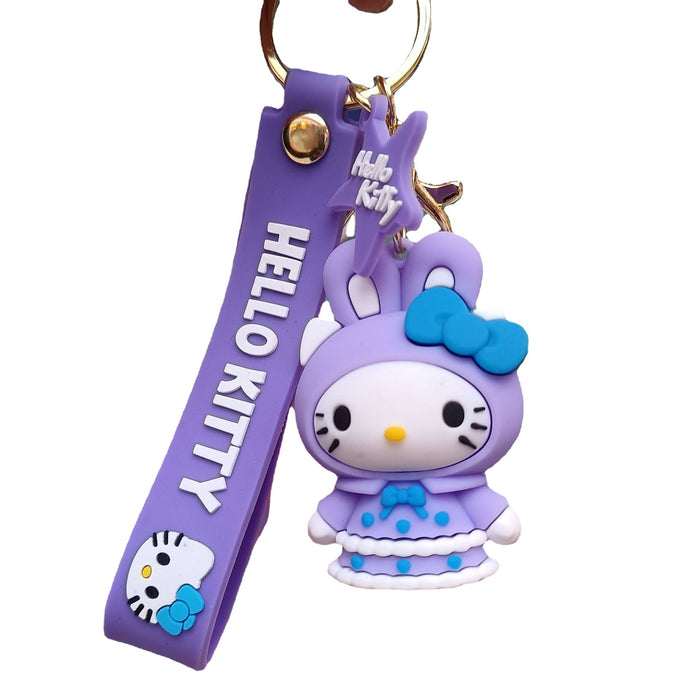 Wholesale Cartoon Silicone Doll Keychain JDC-KC-KuangK032