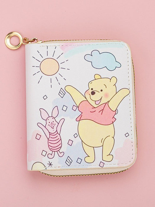 Wholesale Cartoon Short 30%  Folding Wallet Card Bag Coin Purse Multi-card Wallet