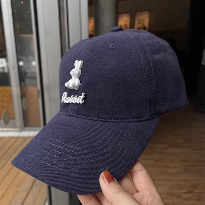 Wholesale Cotton Three Dimensional Rabbit Matte Baseball Hat JDC-FH-DaBo005