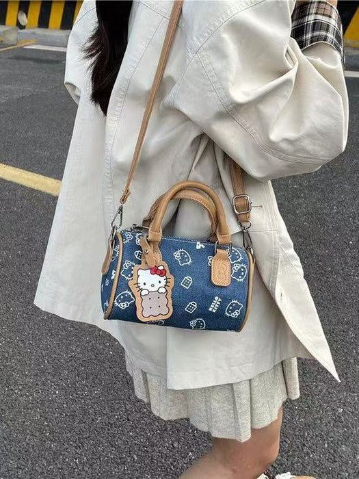 Wholesale Cartoon cat Shoulder Bag Women's Bowling Bag