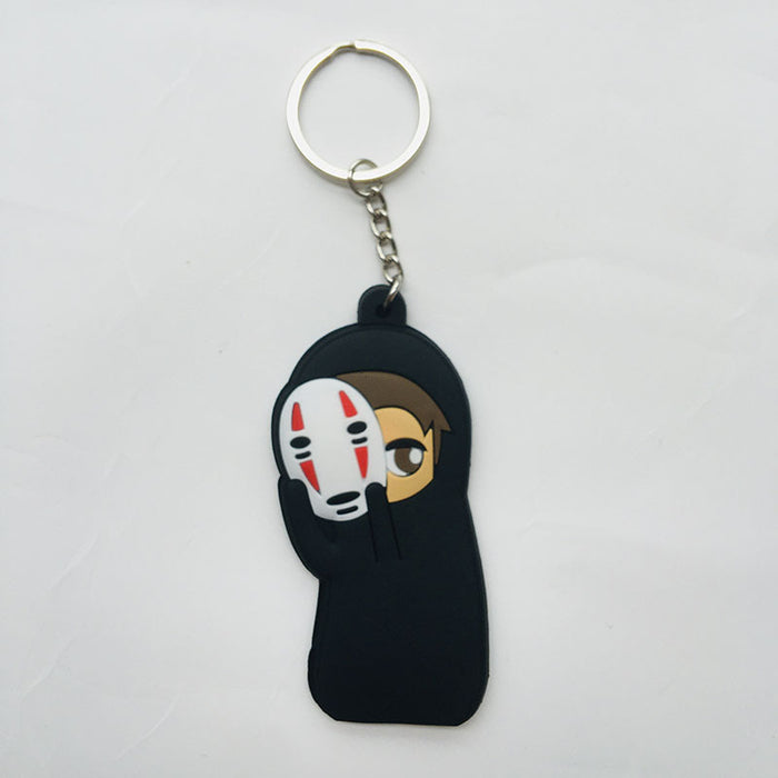 Wholesale Cartoon Anime Cute PVC Keychain JDC-KC-Hual003