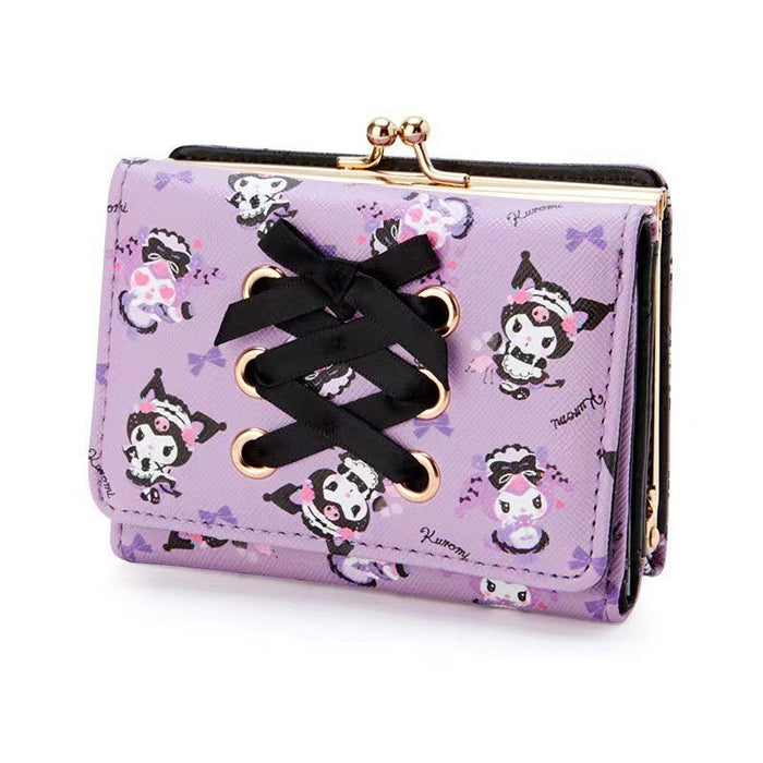 Wholesale Cute PU Leather Zipper Buckle Wallet