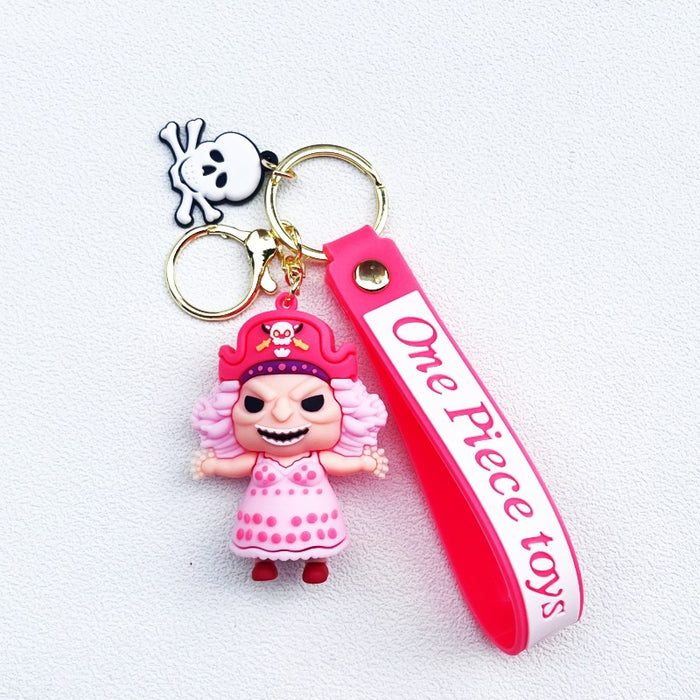 Wholesale PVC Cartoon Doll Keychain JDC-KC-ChuC049