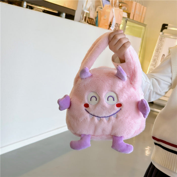 Wholesale Cute Cartoon Baby Plush Toy Bag JDC-SD-YuanDuo062