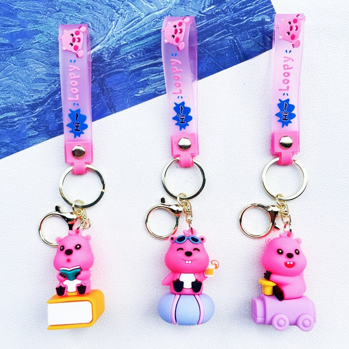 Wholesale Cartoon Doll PVC Keychain JDC-KC-ChuC017