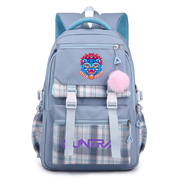 Wholesale  Kpop Printed School Bag Junior High School Large Capacity Backpack