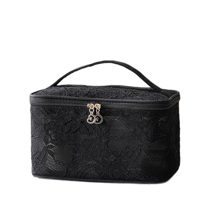 Wholesale Stylish Ins Style Mesh Makeup Bag Large Capacity Travel Cosmetic Organizer