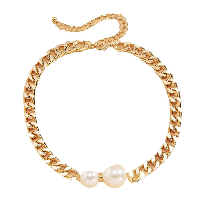 Wholesale Niche Personalized Imitation Pearl Necklace