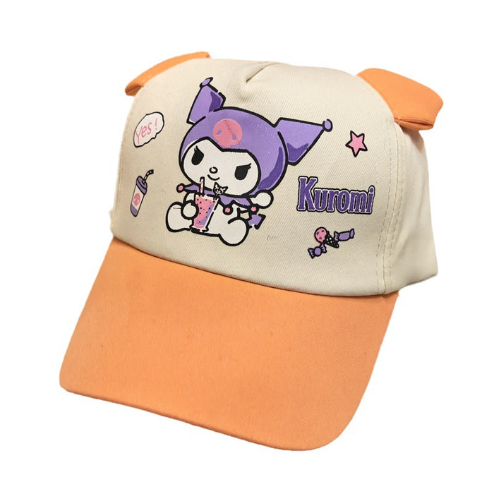 Wholesale Children's baseball cap anime cartoon cute duckbill cap, children's sun protection and sunshade hat