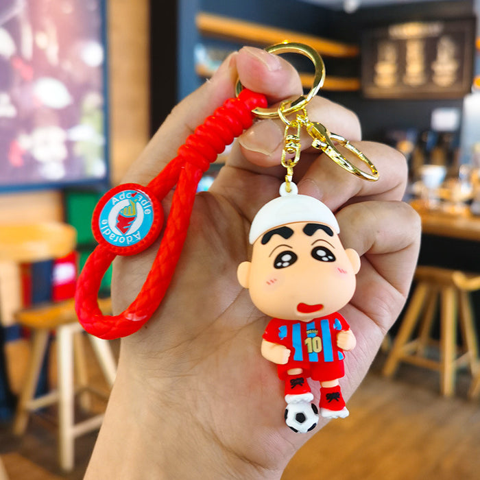 Wholesale Cartoon Doll Rubber Keychain JDC-KC-Tingm024