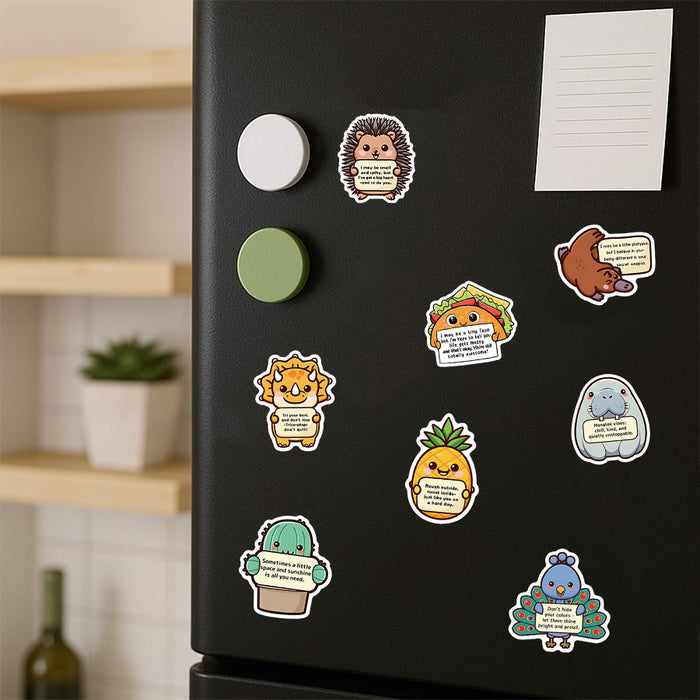 Wholesale 515pcs Fun and Cute Cartoon Animal Children' s Stickers Notebook Stationery Luggage Notes Waterproof Painting