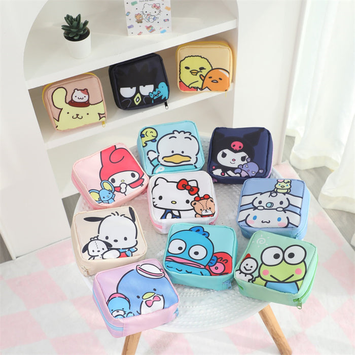 Wholesale Cute Bag Student' s Sanitary Cotton Storage Bag Portable Sanitary Napkin Bag