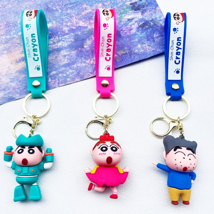 Wholesale PVC Cartoon Doll Keychain JDC-KC-WuYi148