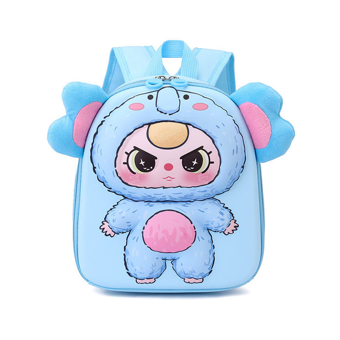 Wholesale Children's Schoolbag Plush Doll Cartoon Backpack Gift