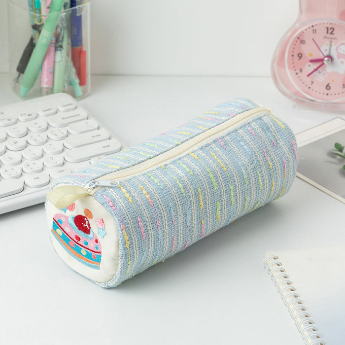 Wholesale Cute Cartoon Strawberry Cake Pencil Bag