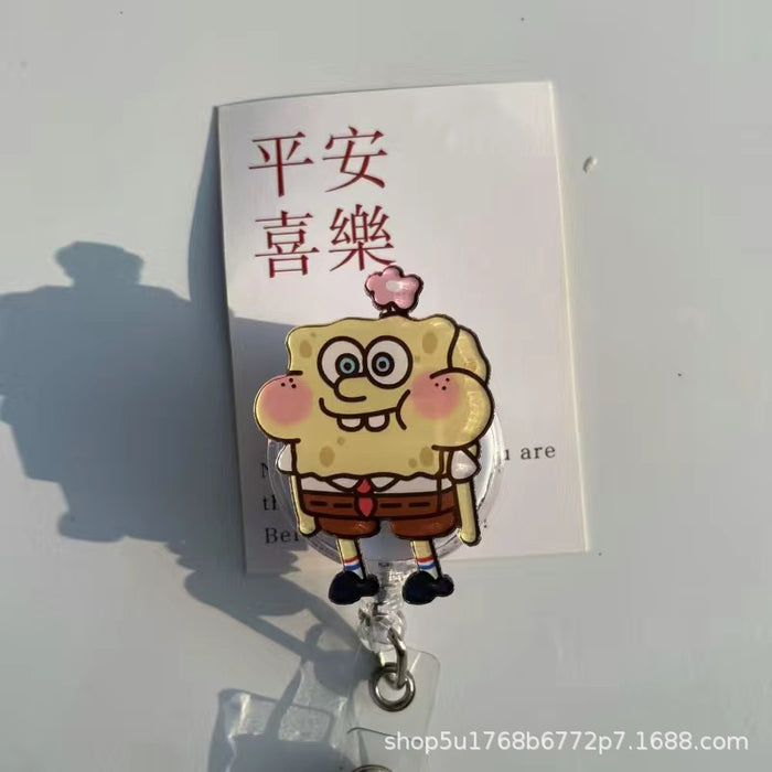 Wholesale ABS Cartoon Scroll Keychain JDC-KC-ChenPin002