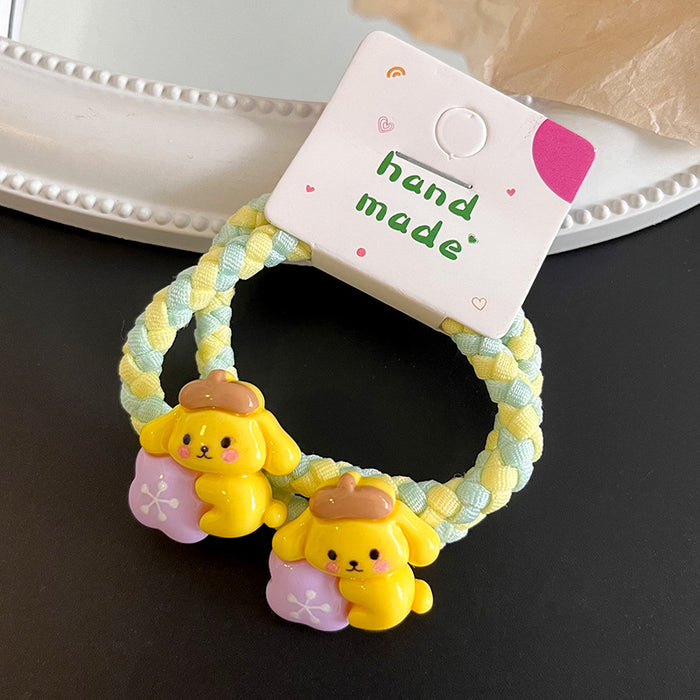 Wholesale Cartoon Braided Children Plastic Hair Band JDC-HS-Leiyang001