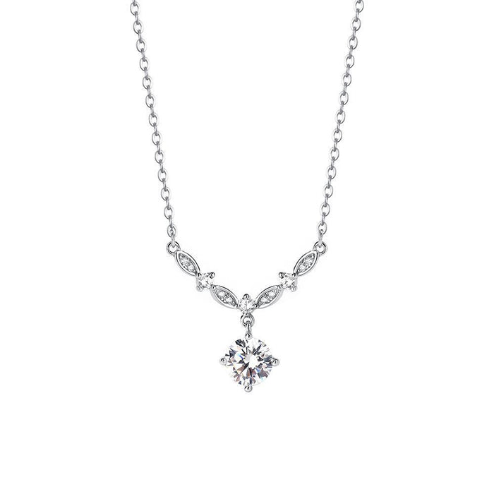 Wholesale Micro-set Zircon Pendant choker Necklace