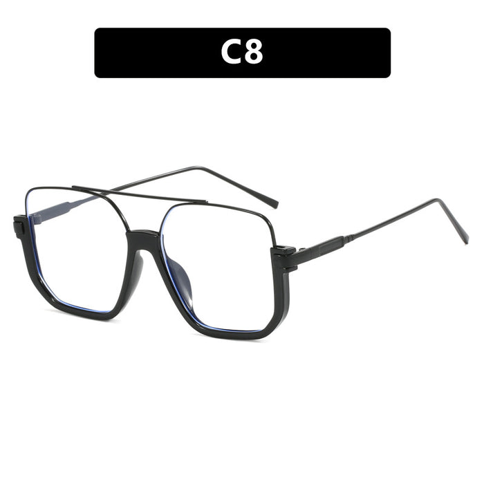 Wholesale New sunglasses, trendy sunglasses, retro double beam driving sunglasses, UV resistant sunglasses