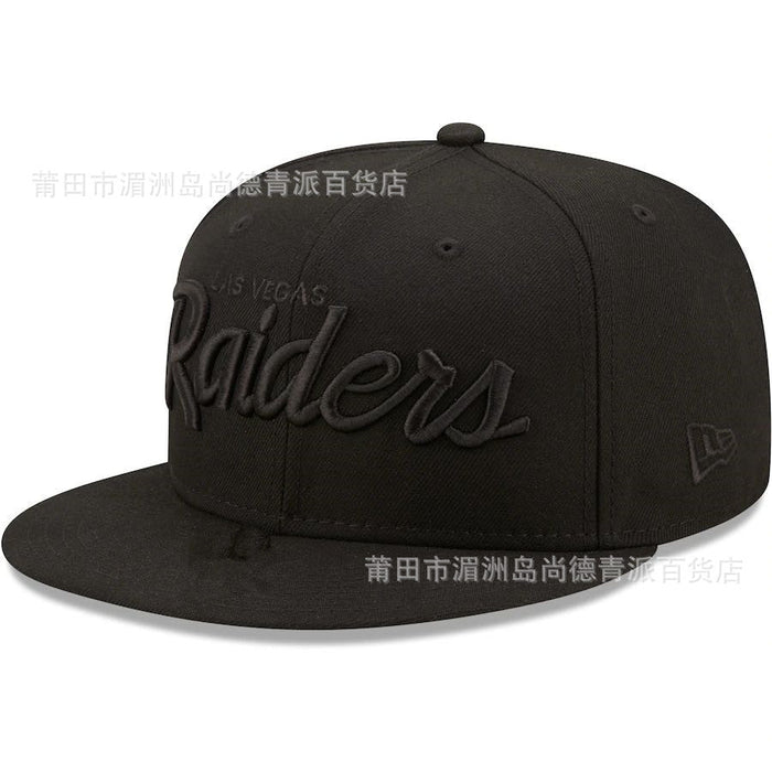 Wholesale Cotton Football Team Embroidered Cap Flat Brim Baseball Cap JDC-FH-ShangD001