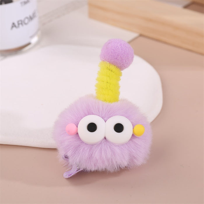 Wholesale Funny Big Mouth Twist Stick Hair Clips JDC-HC-Jinqian001