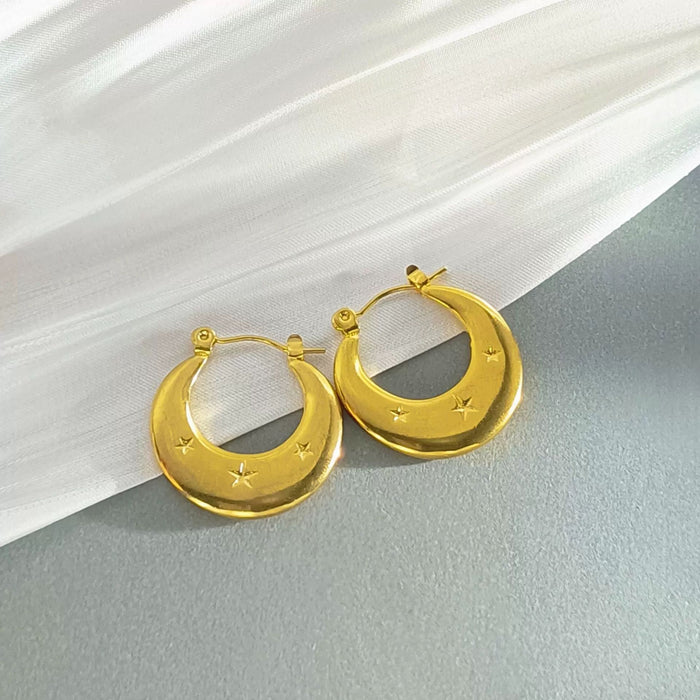 Wholesale irregular geometric ear buckle