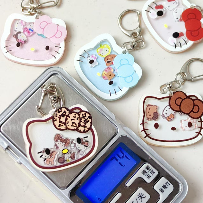 Wholesale Cartoon Cute High-value Keychain Acrylic Factory Bag Pendant Accessories Girlfriend Gift