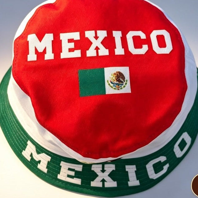 Wholesale World Cup Fisherman Hat Print Sunshade Hat