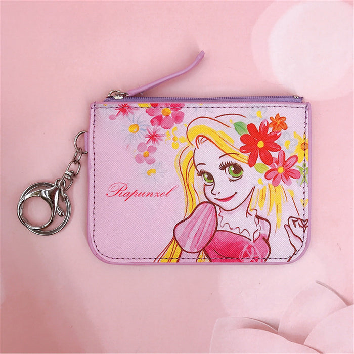 Wholesale PU Cartoon Printing with Key Ring Card Holder Coin Purse JDC-WT-YaLL019