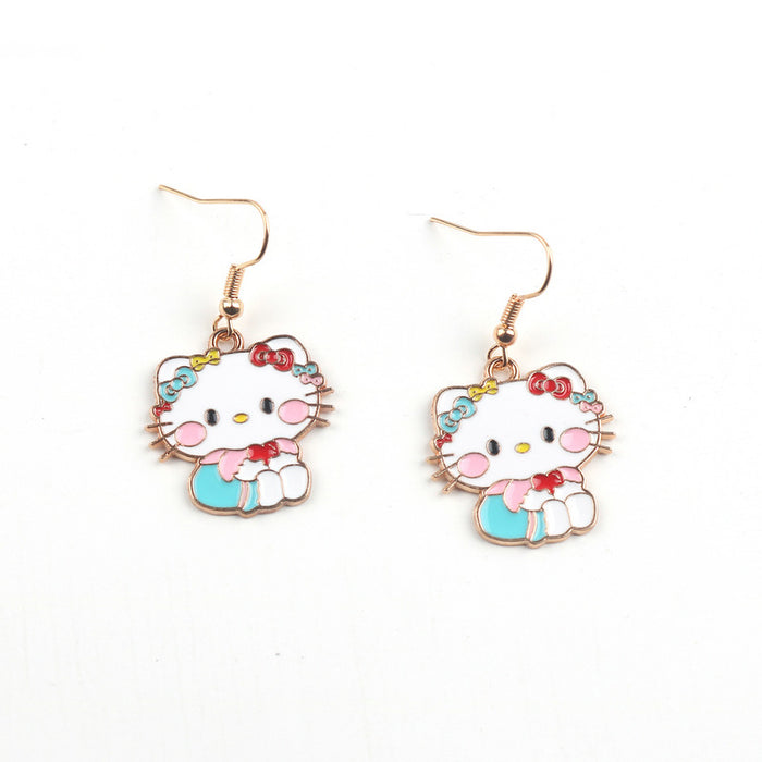 Wholesale Cartoon Alloy Earrings (F) JDC-ES-FuYu002