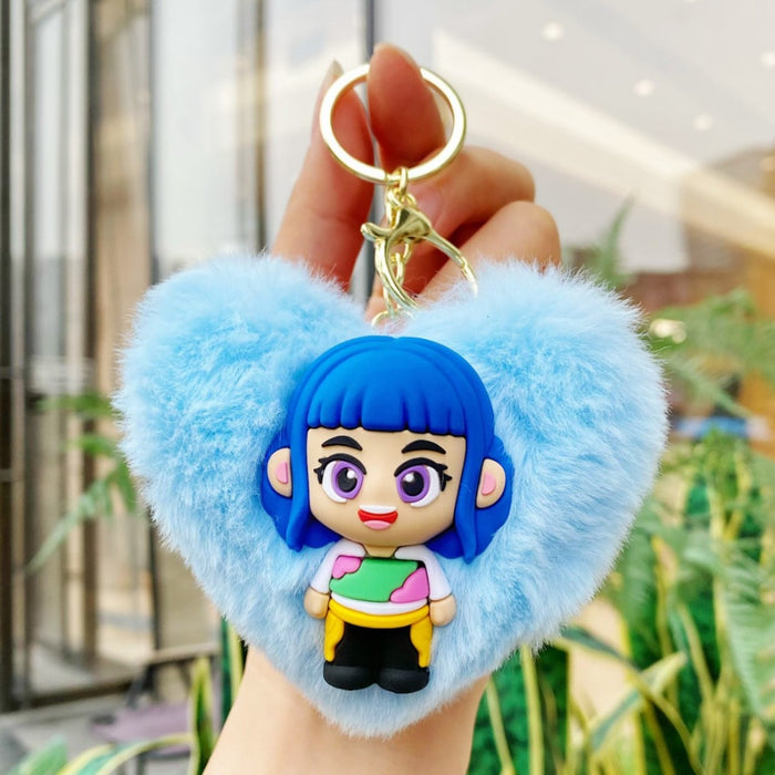 Wholesale K-POP plush keychains,  bag charms,  plush toys