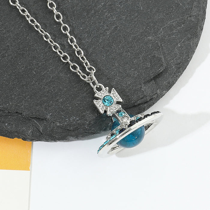 Wholesale 3D resin ball sweater chain necklace pendant