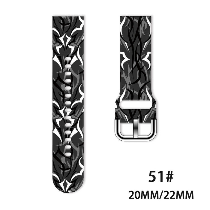 Wholesale Printed Tpu Watch Strap Wrist Strap JDC-WD-NuoQi052