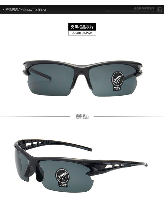 Wholesale Outdoor riding glasses battery car bicycle motorcycle sunglasses men's sunglasses