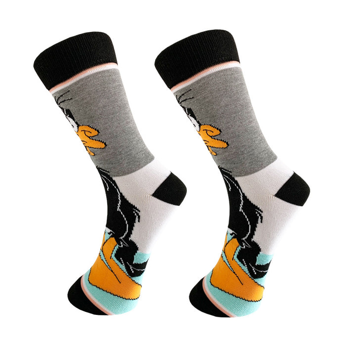 Wholesale Cotton Cartoon Middle Socks JDC-SK-YiYan074