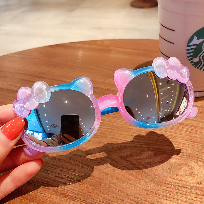 Wholesale Children' s sunglasses girls cute cartoon kids sunglasses boys trendy baby sunglasses sun visor