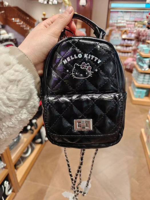 Wholesale Mini Small Backpack High-end Rhombic Chain Bag Cute Cat Backpack