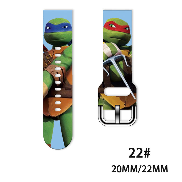 Wholesale Printed Tpu Watch Strap Wrist Strap JDC-WD-NuoQi071