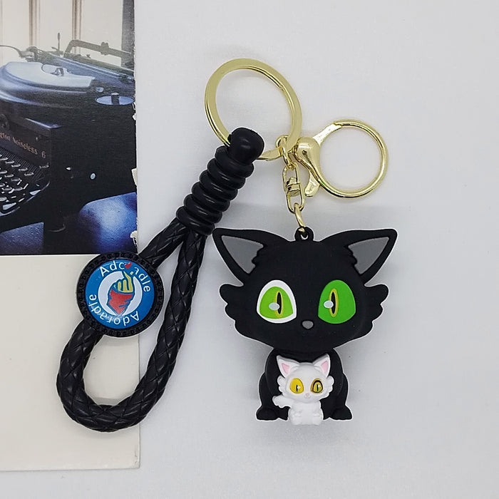 Wholesale Cartoon Drop Gel Doll Ling Bud Journey Keychain Pendant Couple Bag Car Key Chain Gift