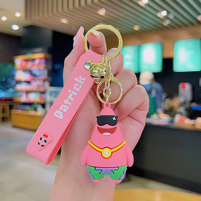 Wholesale Cartoon Doll Silicone Keychain JDC-KC-SuCheng002