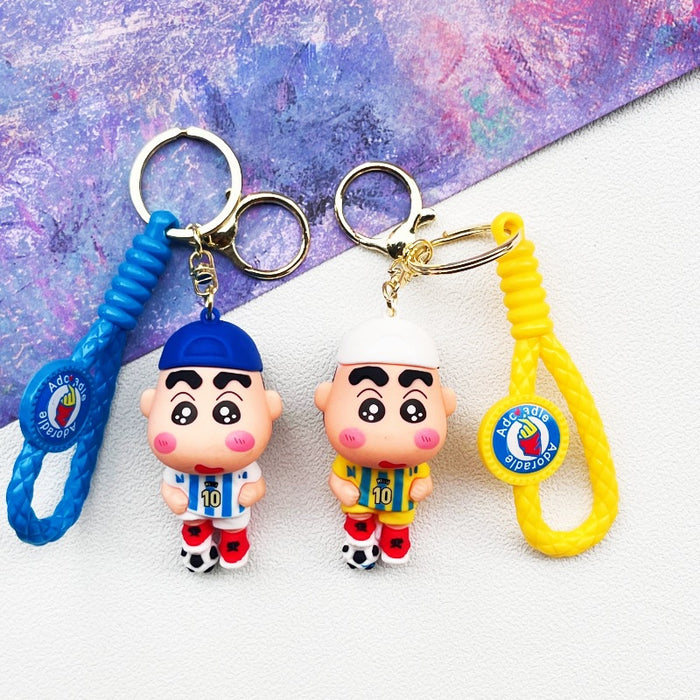 Wholesale PVC Cartoon Silicone Keychain JDC-KC-WuYi102