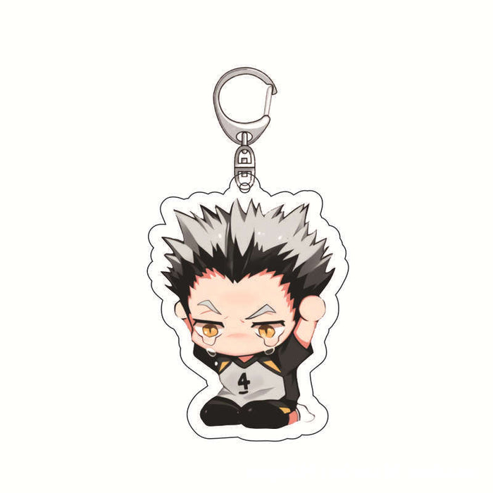 Wholesale Anime-themed keychain cute acrylic pendant