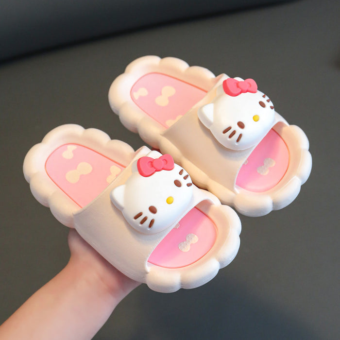 Wholesale PVC Summer Cute Cartoon Children's Slippers JDC-SP-TAN005