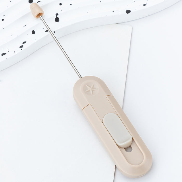 Wholesale Creative DIY beaded express convenient unboxing artifact art handmade paper cutter