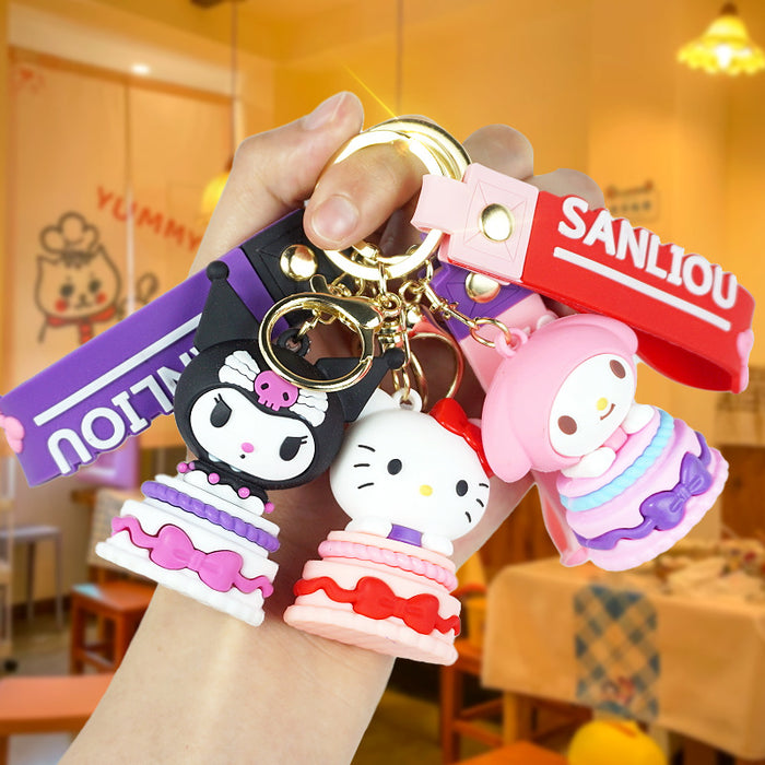 Wholesale PVC Cartoon Doll  Keychain JDC-KC-Yexiang023