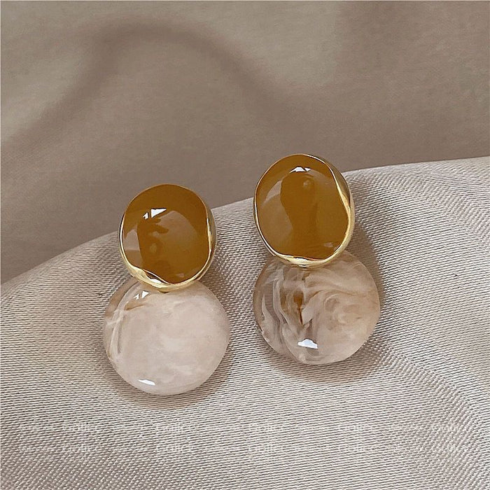 Wholesale Retro Cat' s Eye  Hoop Earrings
